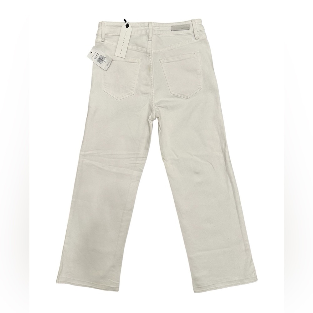 SANCTUARY Denim Robbie Cropped Flare Jeans White Women Size 25 $169 MSRP NWT - Picture 9 of 16